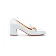 Moccasino morsetto hiel 50 Mara Bini , White , Dames