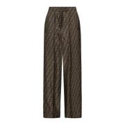 Stijlvolle Broek Fendi , Multicolor , Dames