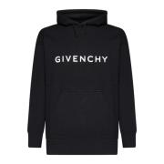 Slim Fit Hoodie Givenchy , Black , Heren