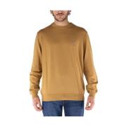 Beige Casual Sweater Timberland , Brown , Heren