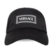 Baseball Cap Versace , Black , Heren