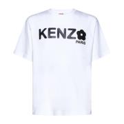 Stijlvolle witte T-shirts en Polos Kenzo , White , Heren