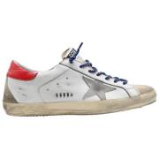 Superstar White Ice Red Pearl Sneakers Golden Goose , Multicolor , Dam...