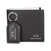 Zwart heren accessoire set Armani Exchange , Black , Heren