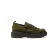 Loafers Carmens , Green , Dames
