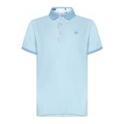 Blauwe Bedrukte T-shirts en Polos Etro , Blue , Heren