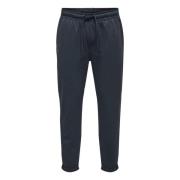 Comfort Fit Joggingbroek Anton Only & Sons , Blue , Heren