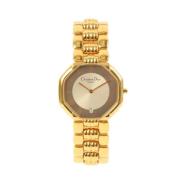 Pre-owned Stainless Steel watches Dior Vintage , Yellow , Dames