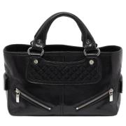 Pre-owned Leather celine-bags Celine Vintage , Black , Dames