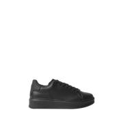 Zwarte Sneakers Elegante Stijl Gaëlle Paris , Black , Heren