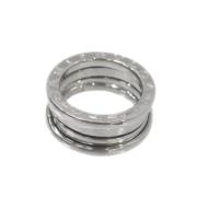 Pre-owned White Gold rings Bvlgari Vintage , Gray , Dames