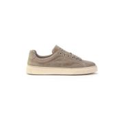 Suede Sneakers Mannen Stijlvol Italië Frau , Beige , Heren