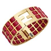 Pre-owned Leather rings Fendi Vintage , Multicolor , Dames