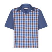 Blauwe Shirt Collectie Marni , Blue , Heren