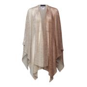 Metallic Threading Plissé Cape Jacket Talbot Runhof , Multicolor , Dam...