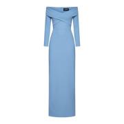 Elegante Jurken Collectie Solace London , Blue , Dames