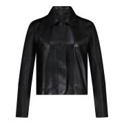 Leather Jackets Arma , Black , Dames