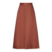 Leren Bruine Rok Blanca Vita , Brown , Dames