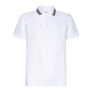 Witte T-shirts en Polos Burberry , White , Heren