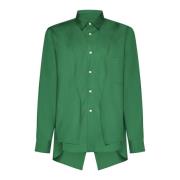 Groene Shirts Homme Plus Stijl Comme des Garçons , Green , Heren