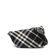 Jacquard Equestrian Knight Bum Bag Burberry , Multicolor , Heren