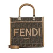 Stijlvolle Tassen Collectie Fendi , Brown , Dames