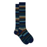 Italiaanse ultralichte lange sokken veelkleurig Gallo , Multicolor , D...