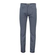 Blauwe Bedrukte 5-Pocket Zomer Jeans Pierre Cardin , Blue , Heren