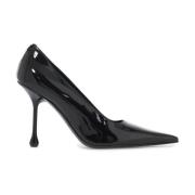 Lakleren Pumps met Drop Hiel Jimmy Choo , Black , Dames