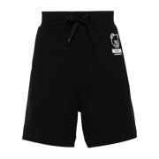 Zwarte Shorts voor Vrouwen Moschino , Black , Heren