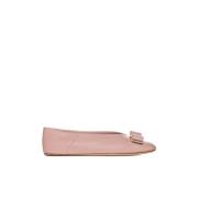 Platte schoenen voor vrouwen Salvatore Ferragamo , Pink , Dames