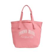 Roze Shopper Tas Tommy Hilfiger , Pink , Dames