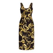 Jurk met bandjes Versace Jeans Couture , Multicolor , Dames