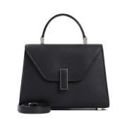 Iside Crossbody Micro Tas Valextra , Black , Dames