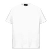 T-shirt met logo Dsquared2 , White , Heren