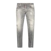 `Tidy Biker` Jeans Dsquared2 , Gray , Heren