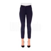 Italiaanse Stijl Broek Via Masini 80 , Blue , Dames