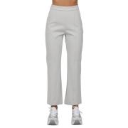 Milano Jersey Broek Max Mara , Gray , Dames