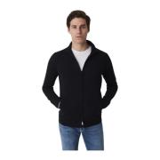 Stijlvolle Cardigan Sweater voor Vrouwen C.p. Company , Black , Heren