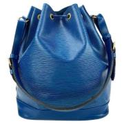 Pre-owned Leather louis-vuitton-bags Louis Vuitton Vintage , Blue , Da...