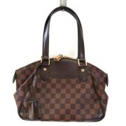 Pre-owned Fabric shoulder-bags Louis Vuitton Vintage , Brown , Dames