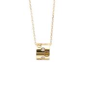 Pre-owned Rose Gold necklaces Gucci Vintage , Yellow , Dames