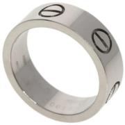 Pre-owned White Gold rings Cartier Vintage , Gray , Dames