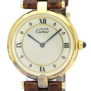 Pre-owned Yellow Gold watches Cartier Vintage , Multicolor , Dames