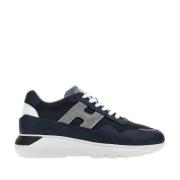 Blauwe Platte Schoenen Hogan , Blue , Heren