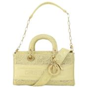 Pre-owned Canvas dior-bags Dior Vintage , Beige , Dames