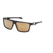 Matte Black/Light Brown Sunglasses Adidas , Black , Unisex