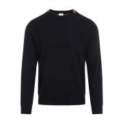 Donkerblauwe Crew Neck Sweater PS By Paul Smith , Blue , Heren