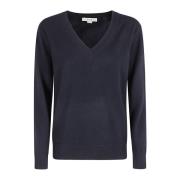 Weekend V Neck Sweater Vince , Blue , Dames