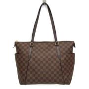 Pre-owned Fabric shoulder-bags Louis Vuitton Vintage , Brown , Dames